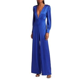 Alice + Olivia Royal Blue Jumpsuit